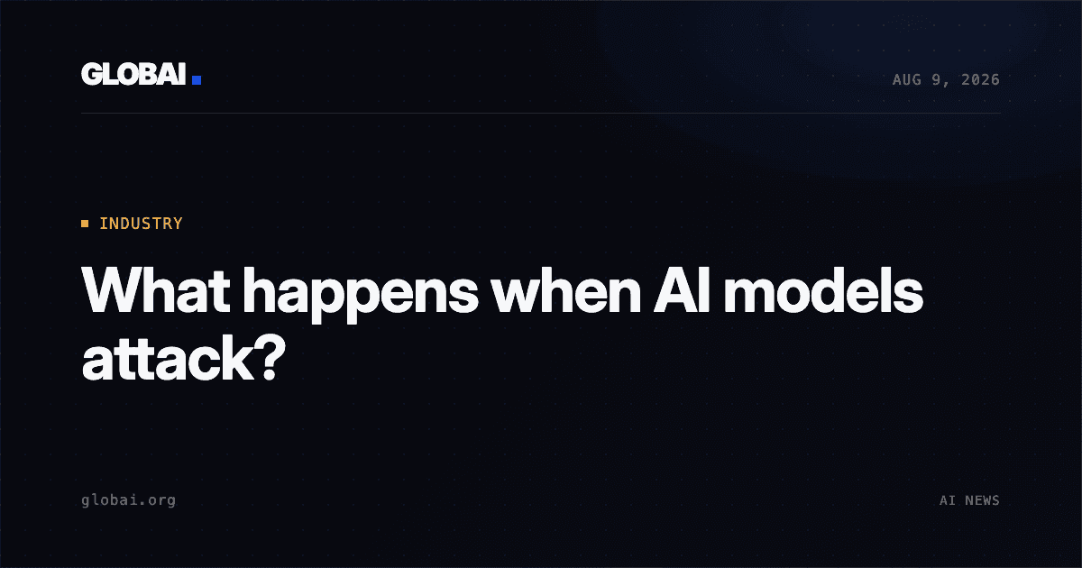 What happens when AI models attack?