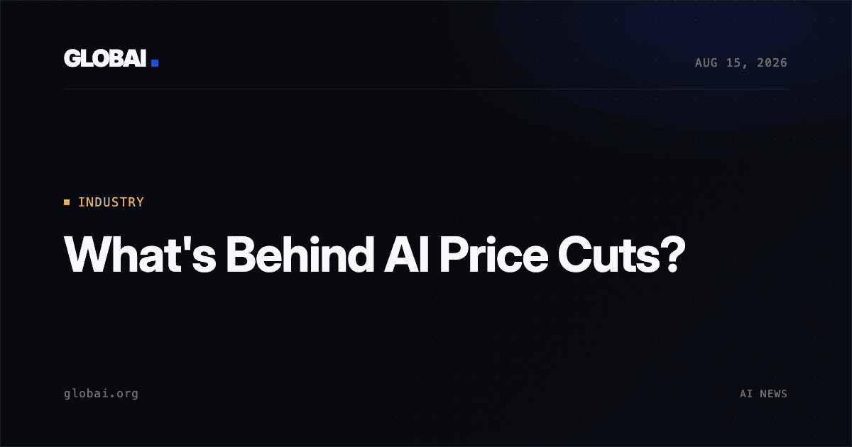 What's Behind AI Price Cuts?