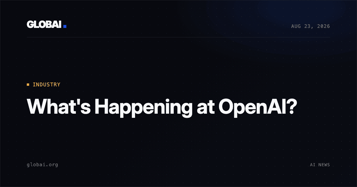 What's Happening at OpenAI?