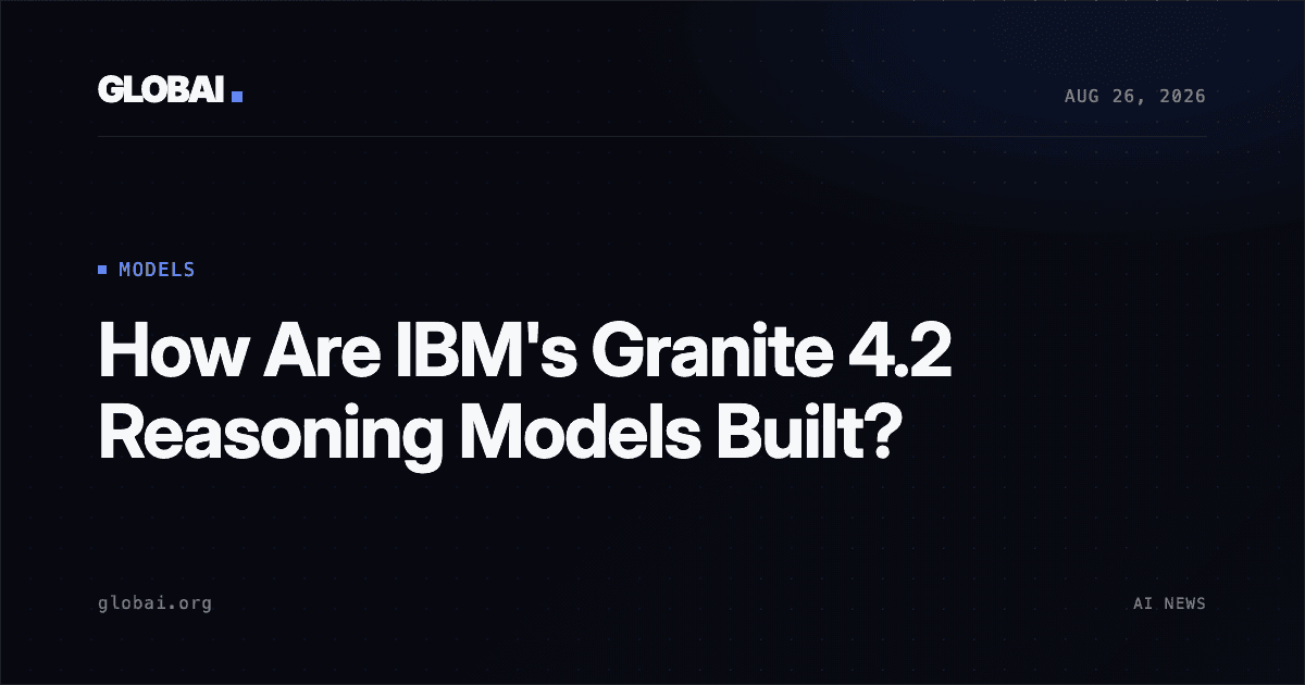 How Are IBM's Granite 4.2 Reasoning Models Built?