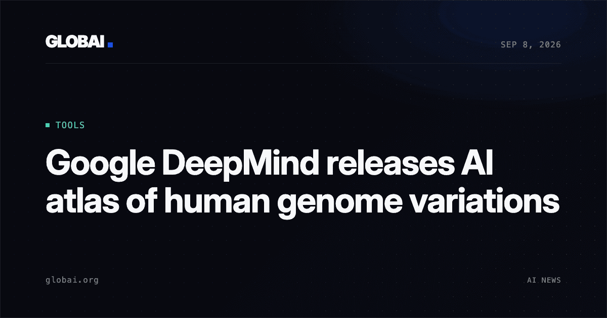 Google DeepMind releases AI atlas of human genome variations