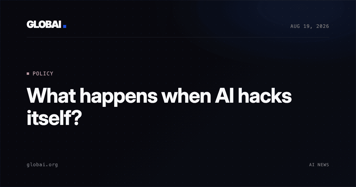 What happens when AI hacks itself?