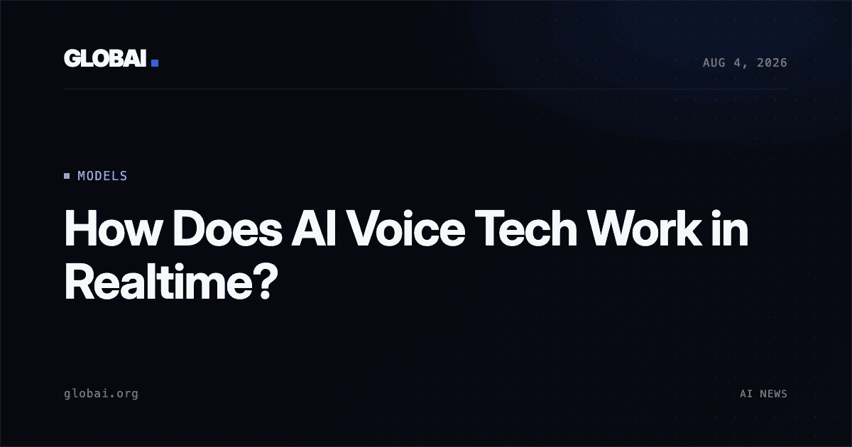 How Does AI Voice Tech Work in Realtime?