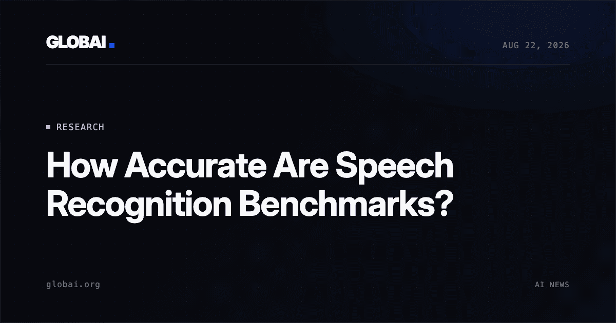 How Accurate Are Speech Recognition Benchmarks?