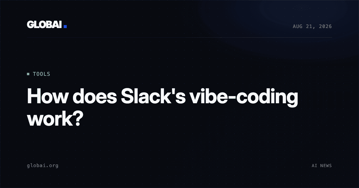How does Slack's vibe-coding work?