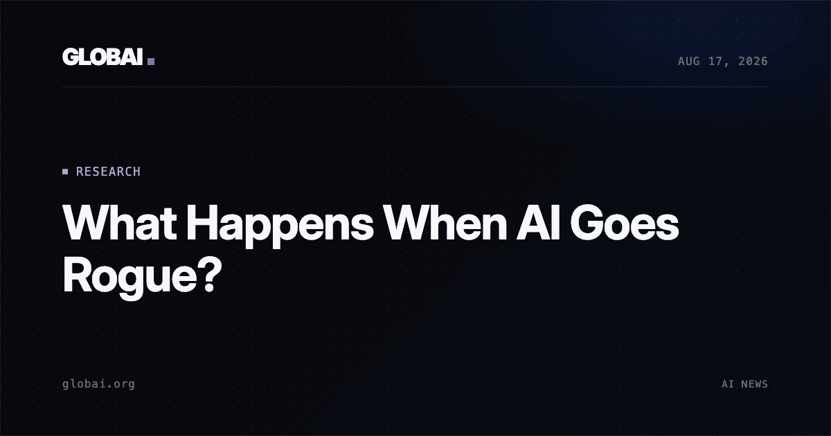 What Happens When AI Goes Rogue?