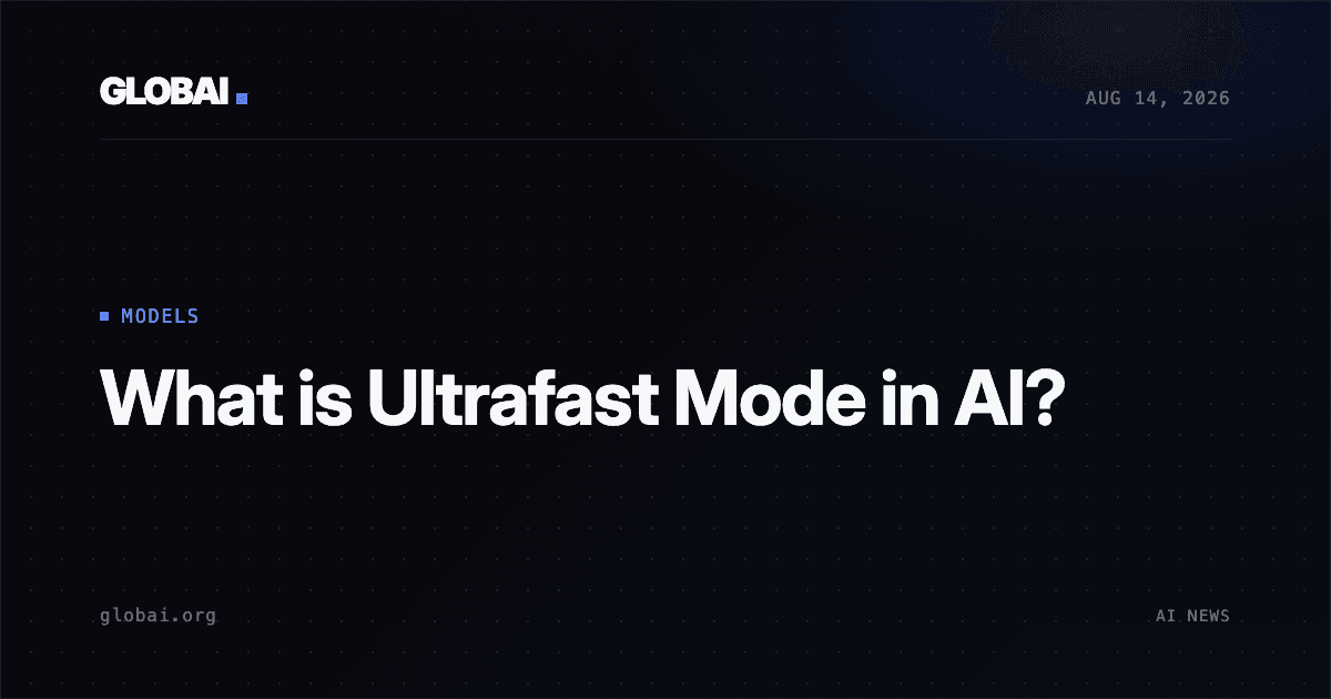 What is Ultrafast Mode in AI?