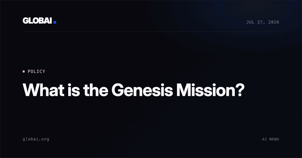 What is the Genesis Mission?
