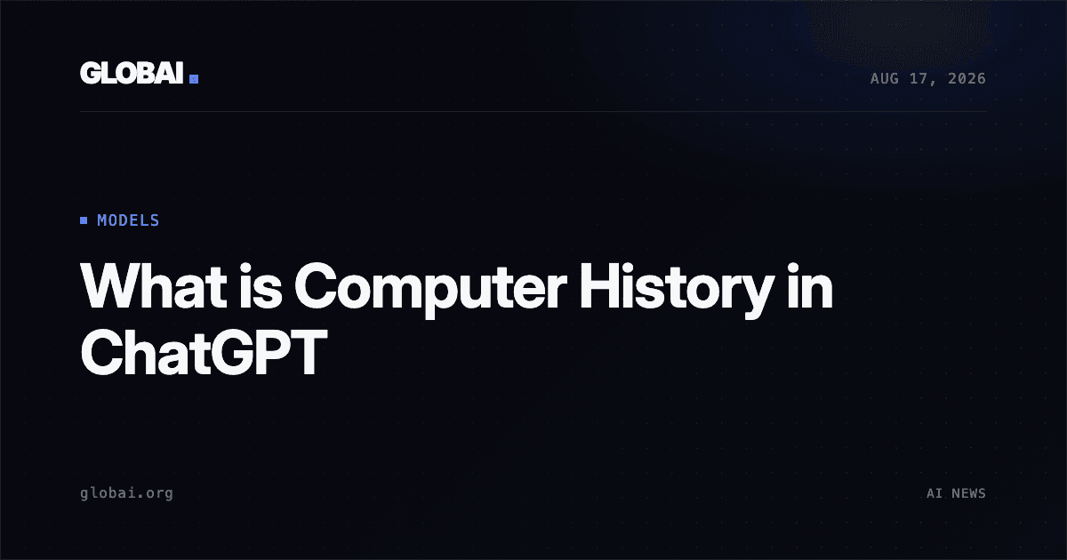 What is Computer History in ChatGPT