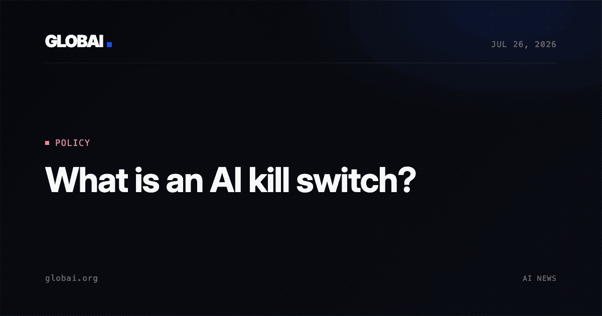 What is an AI kill switch?