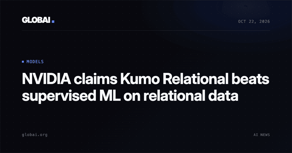 NVIDIA claims Kumo Relational beats supervised ML on relational data