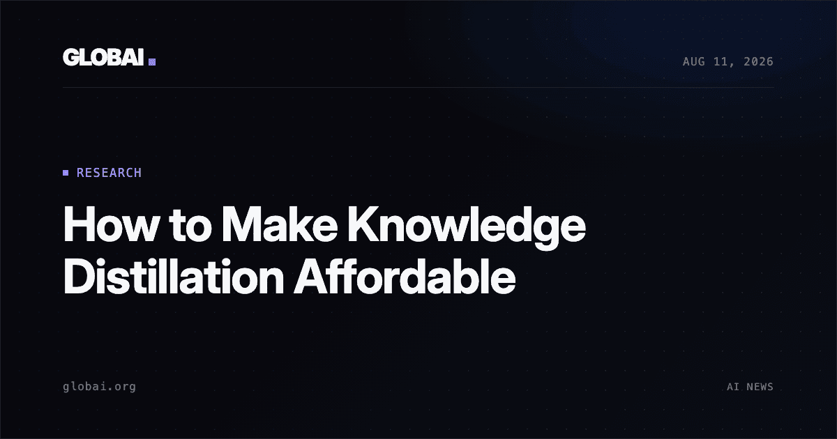 How to Make Knowledge Distillation Affordable