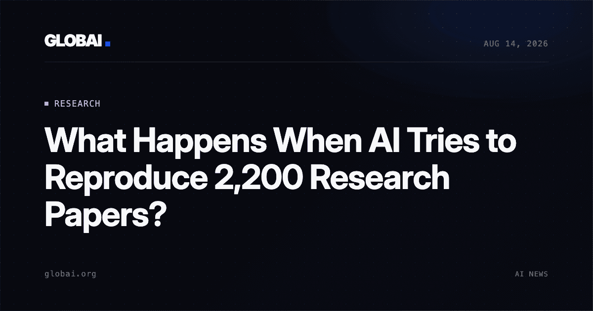 What Happens When AI Tries to Reproduce 2,200 Research Papers?