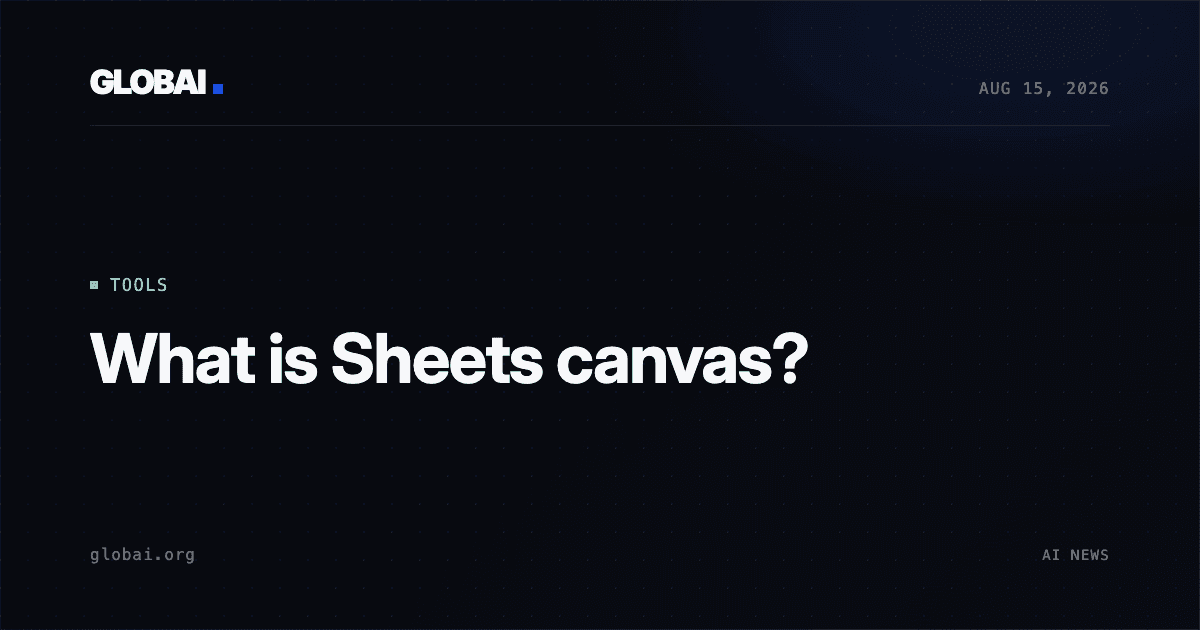 What is Sheets canvas?